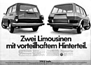 VW 411E Variant (1971) - Werbung - praktischer Hintern