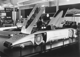 Bild VW ARVW - der Rekordwagen von VW, gezeigt am Genfer Autosalon 1981