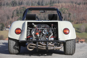 VW Beach Buggy (1976) - aufwändige Auspuffanlage für mehr Sound
