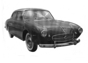 VW Beutler (1956) - mit noch schöner gestalteter Frontmaske - Genfer Autosalon 1956