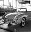 VW Beutler Cabriolet (1954) - gefällige und augenscheinlich aerodynamische Front der Sonderkarosserie - Genfer Automobilsalon 1954 (© Archiv Automobil Revue) VW Beutler Cabriolet (1954) - gefällige und augenscheinlich aerodynamische Front der Sonderkarosserie - Genfer Automobilsalon 1954 (© Archiv Automobil Revue)
