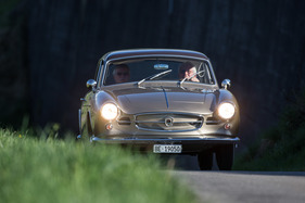 VW Beutler Coupé (1958) - Daniel Kammermann mit Jürg Hänni, zwei Beutler-Freunde VW Beutler Coupé (1958) - Daniel Kammermann mit Jürg Hänni, zwei Beutler-Freunde