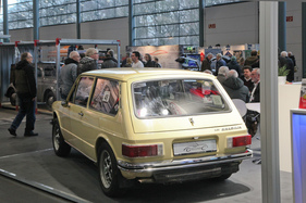 VW Brasilia (1976) - wirkt auch von hinten sportlich und gefällig - Bremen Classic Motorshow 2019