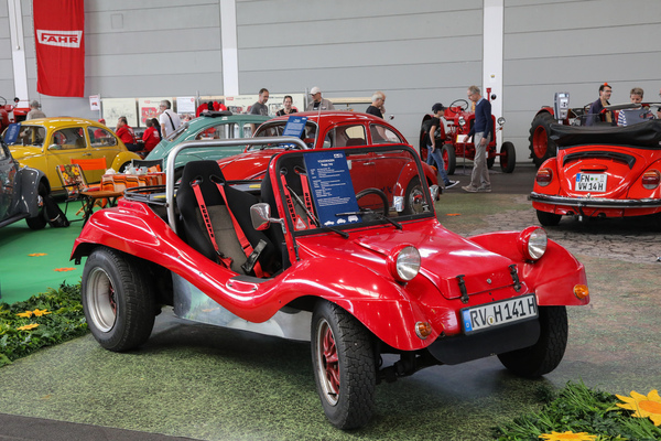 VW Buggy Imp (1967) - auf gekürztem Käfer-Chassis, ausgerüstet mit einem 15-Liter-Tank - Klassikwelt Bodensee 2024