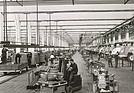 Image: VW Bus T1 (1958) - View of the assembly of the T1 in Hall 1