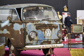 VW Bus T2 mit Patina – Classic Expo 2026