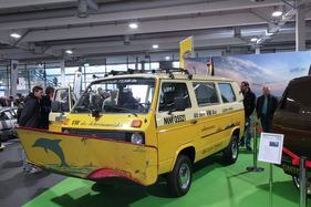 VW Bus T3 (1980) - als Schwimmbus aufgebaut, absolut einmalig - Bremen Classic Motorshow 2019