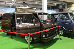 VW Bus T3 WBX 6 Oettinger (1985) - mit Oettinger-Motor und Automatikgetriebe richtig schnell, angeboten für EUR 59'000 - Bremen Classic Motorshow 2019
