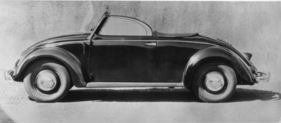 VW Cabriolet (1949) - das zweisitzige Hebmüller-Cabriolet