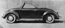 VW Cabriolet (1949) - das zweisitzige Hebmüller-Cabriolet