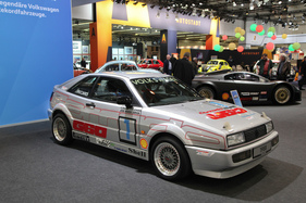 VW Corrado G60 (1987) - aerodynamisch optimiert und leistungsgesteigert - sechs internationale Klassenrekorde wurden eingefahren - Techno Classica Essen 2019