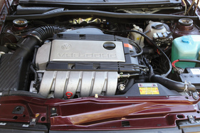 VW Corrado VR6 (1993) - quer eingebauter 2,9-Liter-VR6-Motor