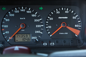 VW Corrado VR6 (1993) - roter Drehzahlbereich ab 6500 U/min
