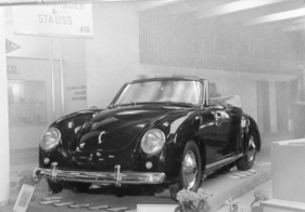 VW Dannenhauer & Strauss Cabriolet (1953) - Internationale Automobilausstellung (IAA) in Frankfurt 1953 - Eleganz auf Käfer-Chassis
