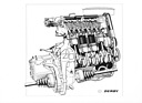VW Derby (1977) – Schnittzeichnung des Vierzylinders EA 801