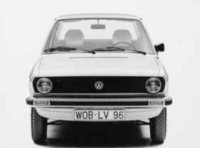 VW Derby L (1977) – Frontansicht VW Derby L (1977) – Frontansicht