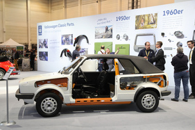 VW Golf 1 Cabriolet (1978) - Schnittmodelle, vermutlich das älteste überlebende Golf Cabrio - Techno Classica Essen 2019 (1978)