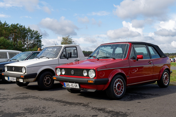 VW Golf 1 für Arbeit und Freizeit – Oldtimer-Show Berlin 2022