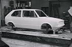 VW Golf (1973) - eine frühes Gipsmodell