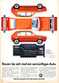 Bild: VW Golf (1974) - Werbung: bauen Sie mal ein vernünftiges Auto