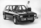 VW Golf (1980) - für den amerikanischen Markt erhielt er als "Rabbit" rechteckige Schweinwerfer