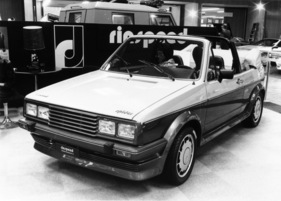 VW Golf (1982) - am Genfer Automobilsalon von 1982 - optimierte Cabriolet-Version "spider" von Rinspeed