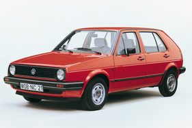 VW Golf (1983) - grösser, aber auch weniger schnittig kommt die zweite Generation daher