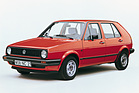 VW Golf (1983) - grösser, aber auch weniger schnittig kommt die zweite Generation daher