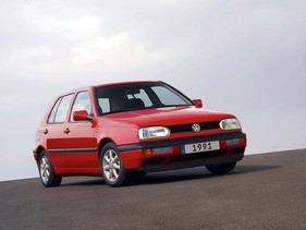 VW Golf (1991) die dritte Generation wartet mit Rundungen auf