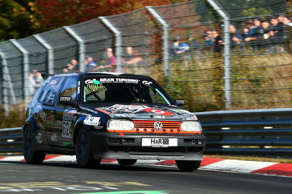 VW Golf (1993) beim 8. Lauf der VLN 2018 (50. ADAC Barbarossapreis)