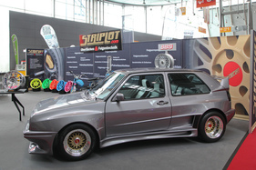 VW Golf 2 Rieger GTO 16 V (1986) - mit 139 PS und Rieger Bodykit (Retro Classics Stuttgart 2018) (1986)