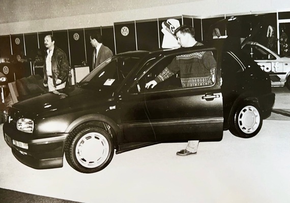 Image: VW Golf 3 - Auto Zürich 1992