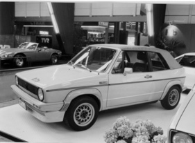 VW Golf B + B (1980) - Cabriolet vom Veredler - Genfer Autosalon 1980