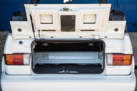 VW Golf Cabriolet 1800 (1988) - 280 Liter gross ist der Kofferraum, nur die Klappe ist sehr klein