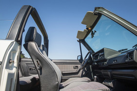 VW Golf Cabriolet 1800 (1988) - der Stein des Anstosses - der Überrollbügel