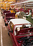 VW Golf Cabriolet (1980) - In der Produktionshalle von Karmann reiht sich Golf an Golf