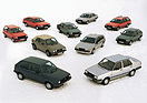 VW Golf Cabriolet (1987) - zusammen mit der damaligen Volkswagen-Produktepalette