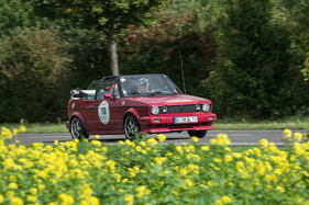 VW Golf Cabriolet (1988) - am letzten Tag der Creme21 2015 in Leipzig