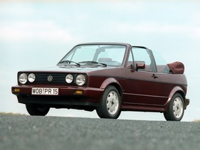 VW Golf Cabriolet (1991) - Hier sieht man das Sondermodell Aigner