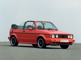 VW Golf Cabriolet (1991) - Hier sieht man das Sondermodell Sportline