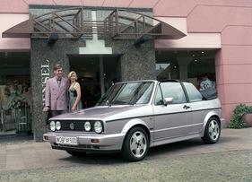 VW Golf Cabriolet (1992) - Hier sieht man das Sondermodell Fashionline