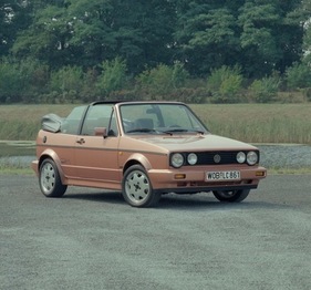 VW Golf Cabriolet (1992) - Hier sieht man das Sondermodell Toscana