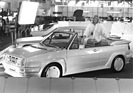 VW Golf Cabriolet - Tuning von Kamei, genannt Kamei Golf II Speedster - am Genfer Automobilsalon 1984