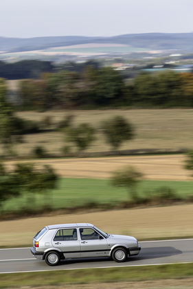 VW Golf GL (1990) - die zweite Generation des Golfs, heute Teil der VW-Sammlung