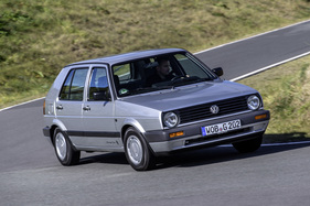 VW Golf GL (1990) - die zweite Generation des Golfs, heute Teil der VW-Sammlung