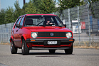 VW Golf GL - der Golf der zweiten Generation - am 2. TCS Youngtimer und Classictreffen in Pratteln im Jahr 2016