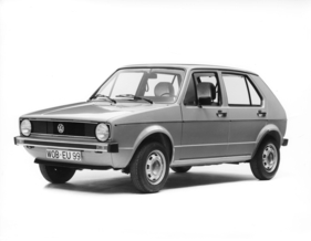 VW Golf GLS (1976) - als Drei und Fünftürer erhältlich, als GLS mit noch mehr Ausstattung