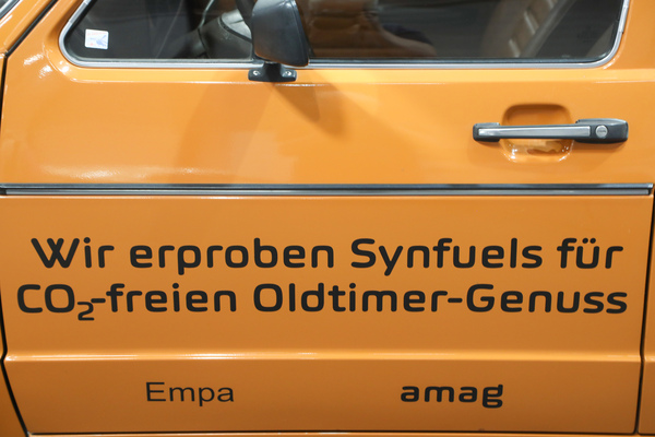 VW Golf GLS (1978) - fueled exclusively with Synfuels since May 2023 and driven in everyday operation, everything is checked and evaluated - Swiss Classic World Lucerne 2023
