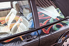 VW Golf GLi Cabriolet (1992) - Fahrertür mit reflektiertem Grafitti