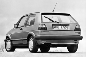 VW Golf GTI 16V (1986) - die Leistungsspritze wurde auch am Herk vermerkt